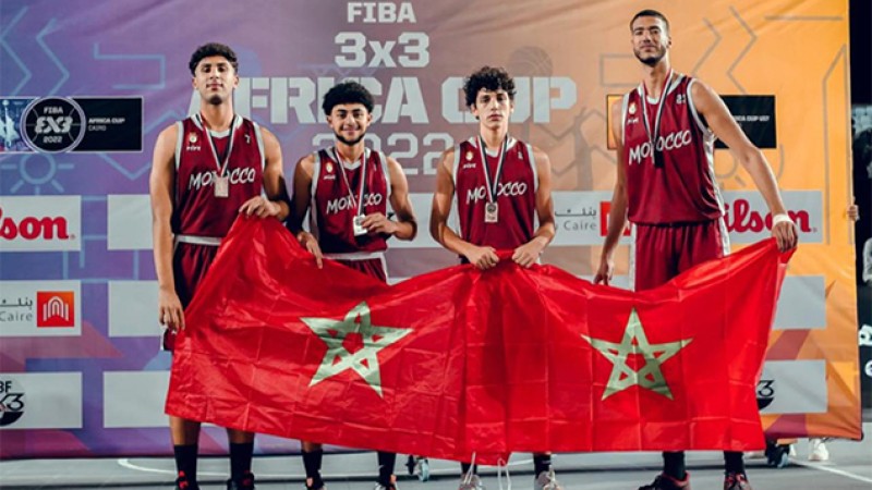 Les deux équipes nationales marocaines de basket 3x3 U17 se qualifient pour la Coupe du monde 2023