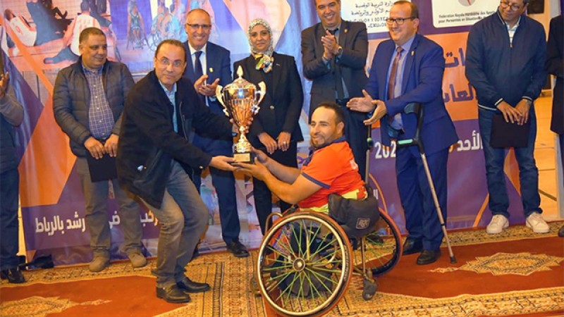 Basket en fauteuil roulant.. L'Olympique de Safi pour personnes en situation de handicap remporte la Coupe du Trône