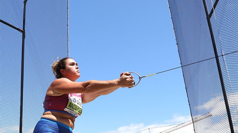 Mondiaux d'athlétisme.. l'Américaine Brooke Andersen en or au marteau