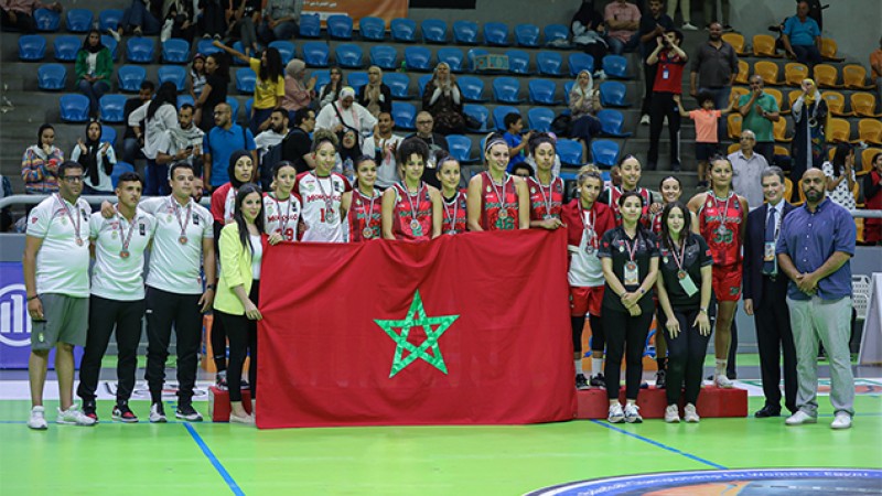 البطولة العربية لكرة السلة (سيدات) بالقاهرة ...المنتخب المغربي ينهزم في النهائي أمام مصر 96-75