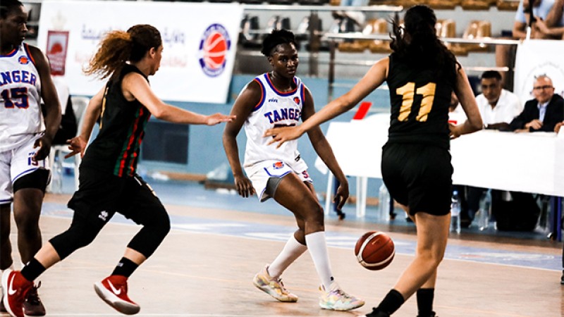 Division Excellence de basket dames.. Le Kawkab Marrakech et le Majd Tanger qualifiés en finale