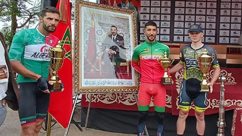 Challenge international SAR le Prince Héritier Moulay El Hassan de cyclisme.. Le coureur algérien Youcef Reguigi remporte la 3ème étape