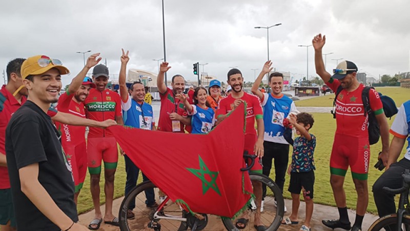 Tour du Bénin cycliste.. Le Marocain Achraf Ed-Doghmy grand vainqueur de la 18-ème édition