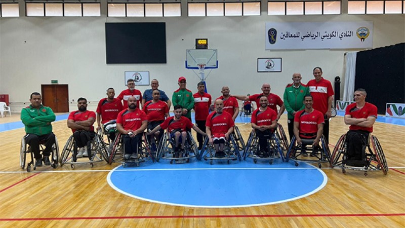 المنتخب المغربي يشارك بالكويت في البطولة العربية لكرة السلة على الكراسي (25 أبريل إلى 2 ماي)