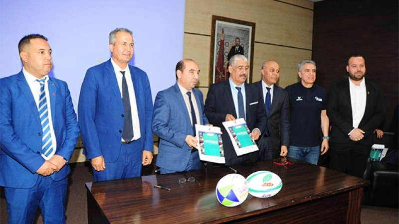 Rugby.. Signature d'une convention de partenariat et de coopération entre la FRMR et l’IRFC