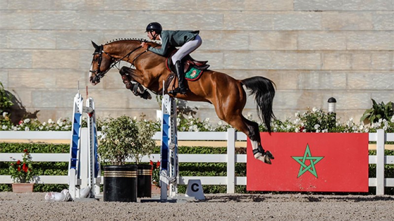 Concours officiel de saut d'obstacles 3* de la Garde Royale.. Jad Guerraoui remporte à Tétouan le Grand Prix Sa Majesté le Roi Mohammed VI