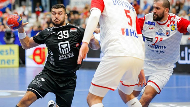 Championnat du monde de handball "Suède-Pologne 2023".. l'Egypte bat la Croatie (31-22)