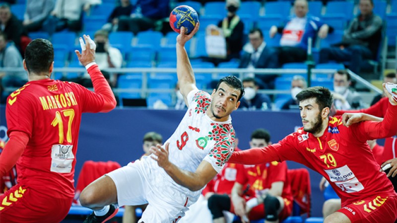 Mondial de handball "Coupe du président".. la sélection marocaine s'incline face à son homologue de la Macédoine du Nord (25-40)