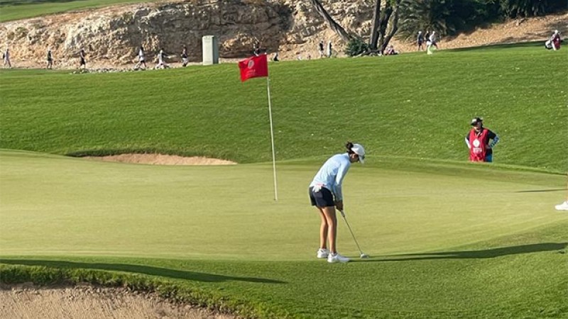 Ines Laklalech inscrit son nom dans l'histoire en devenant la première arabe et nord-africaine à franchir un cut sur le LPGA Tour