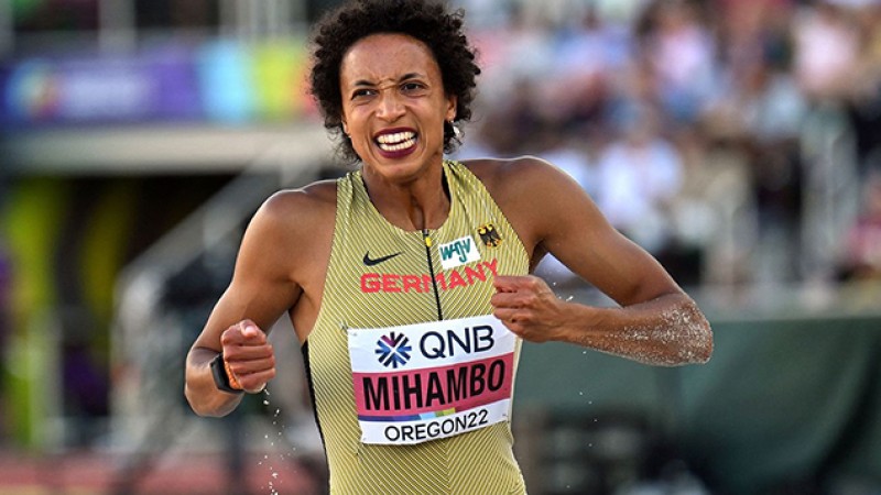 Mondiaux d'athlétisme.. l'Allemande Malaika Mihambo conserve l'or au saut en longueur