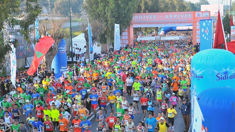 Marathon international de Rabat.. la 6è édition prévue le 30 avril prochain