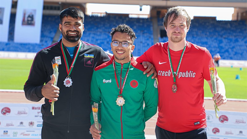 Meeting international de para-athlétisme Moulay El Hassan.. Le Maroc en tête au tableau des médailles