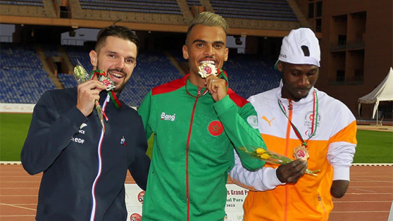 Meeting international de para-athlétisme Moulay El Hassan.. Le Maroc termine en haut du podium