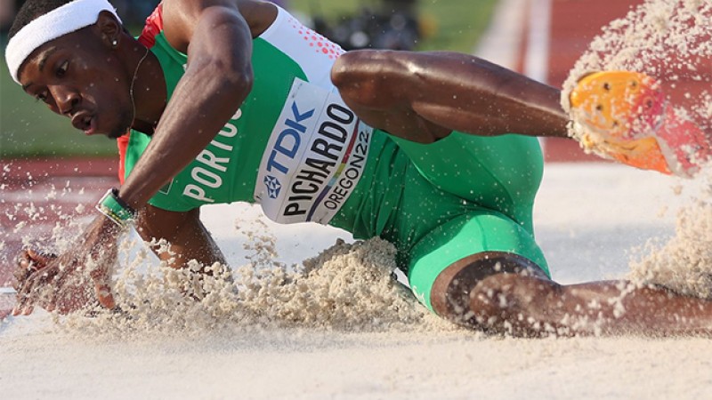 Athlétisme.. le Portugais Pedro Pichardo, champion du monde du triple saut