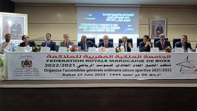 سلا ..انعقاد الجمع العام العادي للجامعة الملكية المغربية للملاكمة للموسم الرياضي 2021-2022