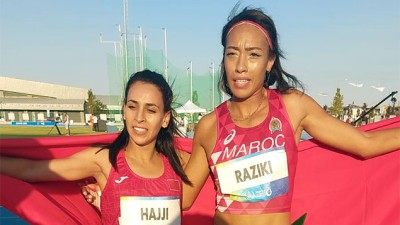 Jeux de la solidarité islamique-800 m.. Soukaina Hajji remporte la médaille d’argent, Assia Rizki en bronze