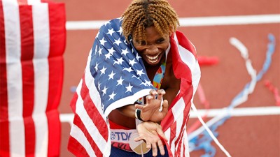 Mondiaux d'athlétisme.. L'Américain Noah Lyles conserve l'or mondial du 200 m