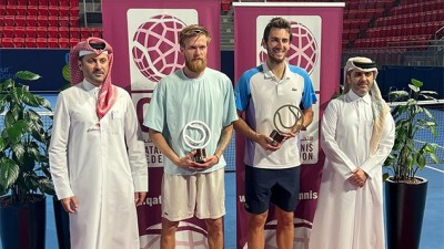 دوري الدوحة الدولي لكرة المضرب...المغربي أليوت بنشتريت يتوج باللقب