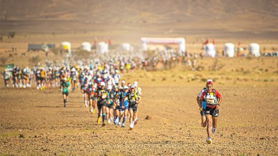 36ème Marathon des sables.. Rachid El Morabity et Anna Comet remportent la 1ère étape