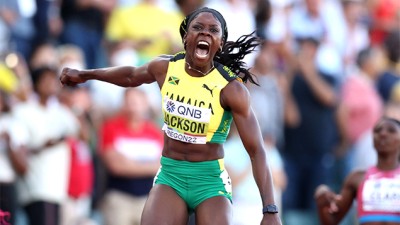 Mondiaux d'athlétisme.. la Jamaïcaine Shericka Jackson remporte le 200 m avec le 2e chrono de l'histoire